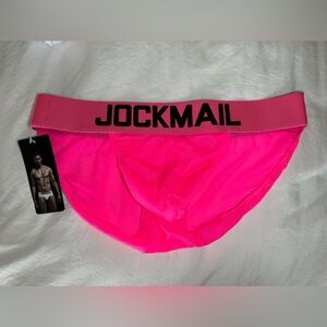 Jockmail Men’s Hot Pink Athletic Jock - Breathable Support